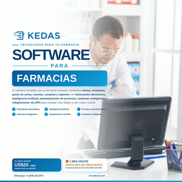 Software KEDAS para Farmacias