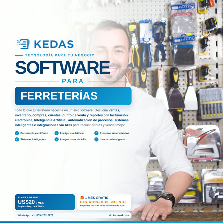Software KEDAS para Ferreterías