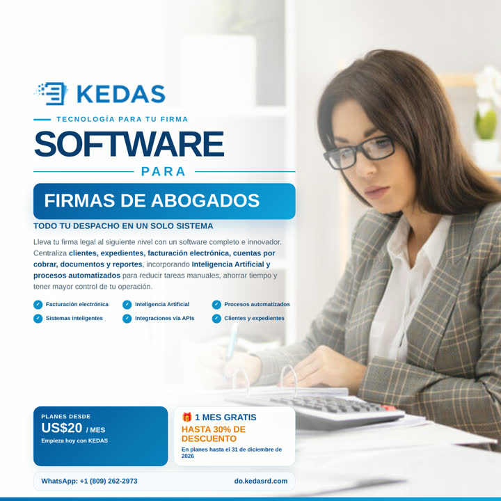 Software KEDAS para Firmas de abogados