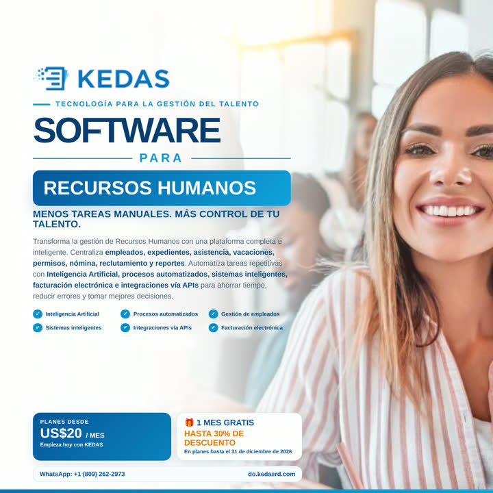 Software KEDAS para Recursos humanos