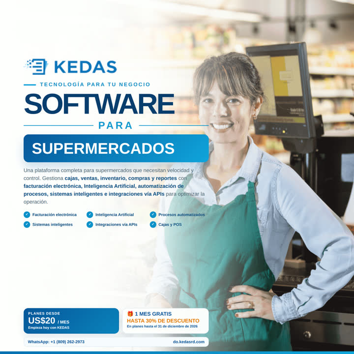Software KEDAS para Supermercados